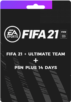 FIFA 21 + FIFA 21 Ultimate Team + PSN PLUS 14 Day