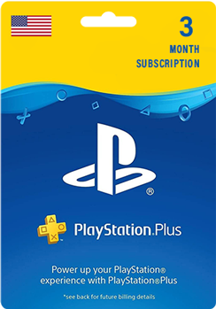 PSN Plus 3 Month (US)
