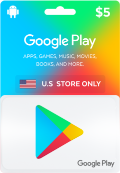 Google Play 5$ (US)