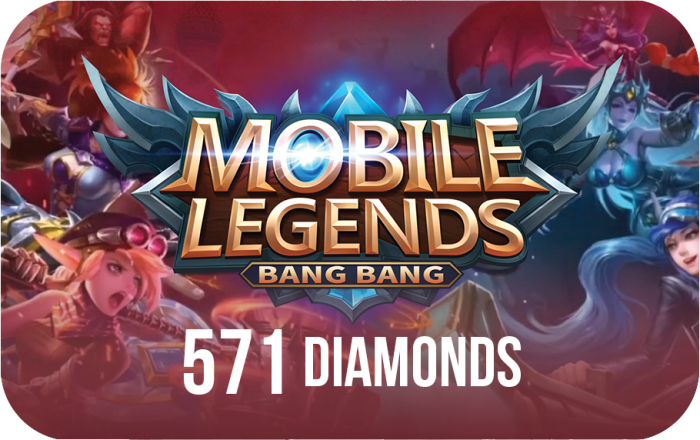Mobile Legends - 571 diamonds