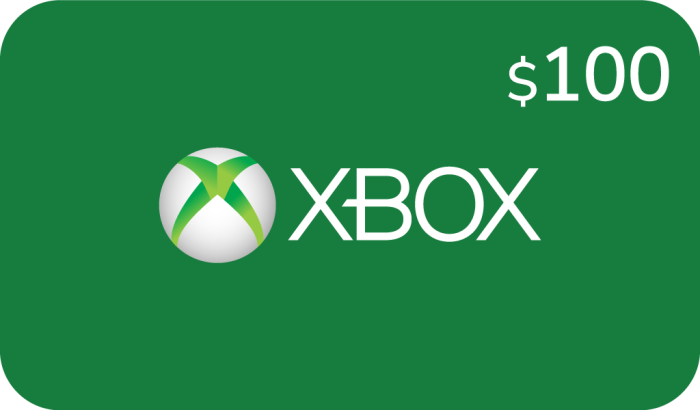 XBox US - USD 100 (US)