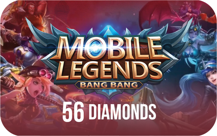 Mobile Legends - 56 diamonds