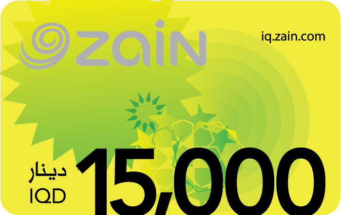 Zain EVD - 15000 (IQD)
