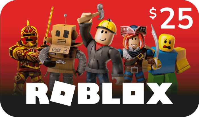 Roblox - 25$ (For US accounts only)