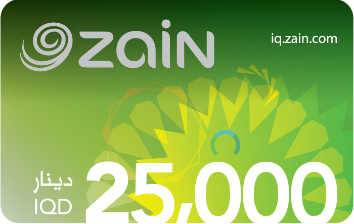 Zain EVD - 25000 (IQD)