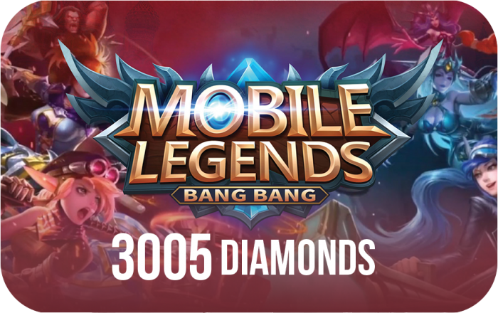 Mobile Legends - 3005 diamonds