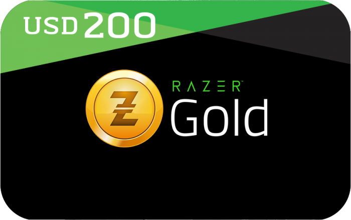 Razer Gold - 200$ (INT)